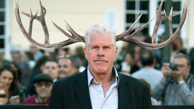 Illustration for article titled Sorry: We’re Not Really Doing Lists With Sliders Anymore, So There’s No Way To Get These Photos Of Ron Perlman With Antlers Back To Normal